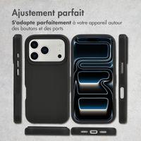 Accezz Coque Tough avec MagSafe Apple iPhone 17 Pro Max - Noir