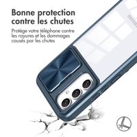 imoshion Coque arrière Camslider Samsung Galaxy S23 FE - Bleu foncé