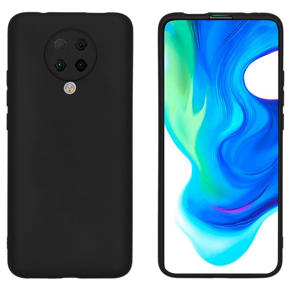 imoshion Coque Couleur Xiaomi Poco F2 Pro - Noir