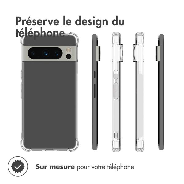 imoshion Shockproof Case Google Pixel 8 Pro - Transparent