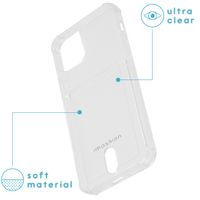 imoshion Coque silicone avec support de passe iPhone 12 (Pro)