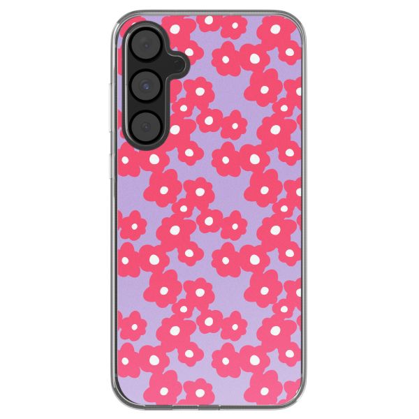 imoshion Coque design pour Samsung Galaxy A55 - Dusty Rose Blossoms