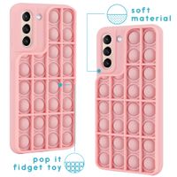 imoshion ﻿Pop It Fidget Toy - Coque Pop It Galaxy S21 - Rose