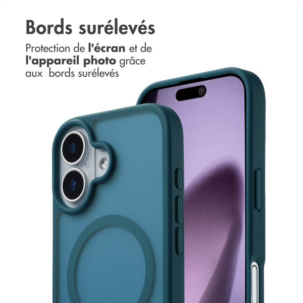 imoshion Coque Color Guard avec MagSafe Apple iPhone 17 - Bleu foncé