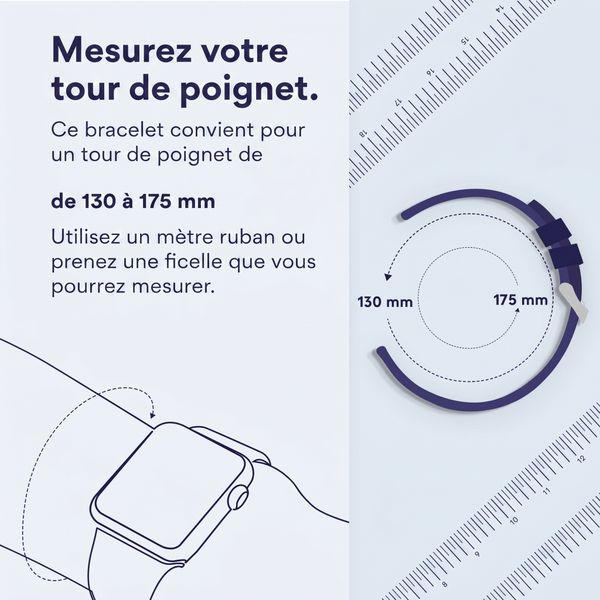 imoshion Bracelet en silicone⁺ Google Pixel Watch 3 / 4 (45 mm) - Taille S - Rose