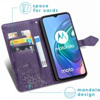 imoshion Etui de télephone Mandala Motorola Moto G30 / G20 / G10 (Power) - Violet