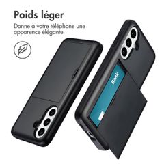 imoshion Coque arrière avec porte-cartes Samsung Galaxy A36 / A56 - Noir