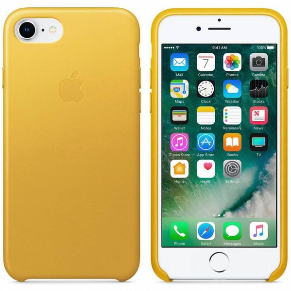 Apple Coque Leather Apple iPhone SE (2022 / 2020) / 8 / 7