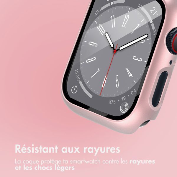 imoshion Coque rigide à couverture complète Apple Watch 4 / 5 / 6 / SE - 40 mm - Rose Doré