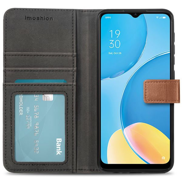 imoshion Étui de télephone portefeuille Oppo A15 - Marron