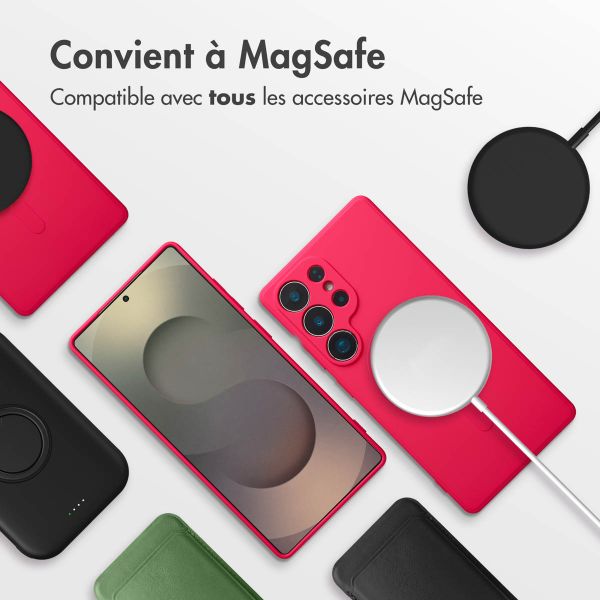 imoshion Coque Couleur avec MagSafe Samsung Galaxy S25 Ultra - Neon Pink