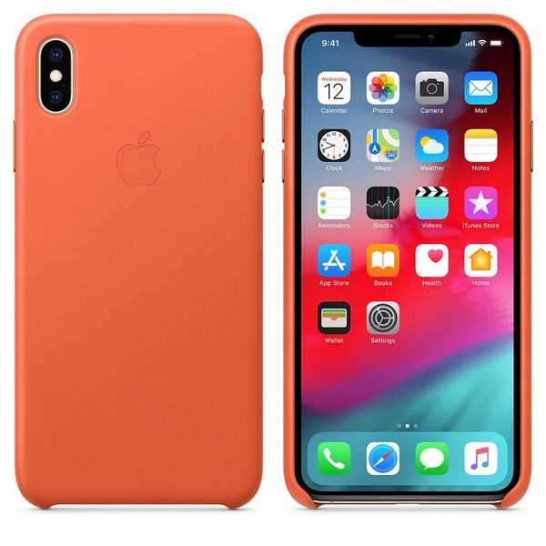 Apple Coque Leather iPhone Xs Max