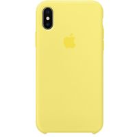 Apple Coque en silicone Apple iPhone X - Lemonade
