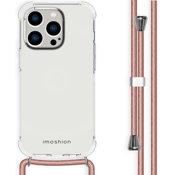 imoshion Coque avec cordon iPhone 14 Pro - Rose Dorée