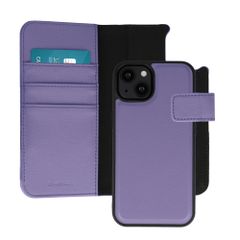 imoshion Étui portefeuille luxe 2-en-1 amovible Apple iPhone 13 - Violet