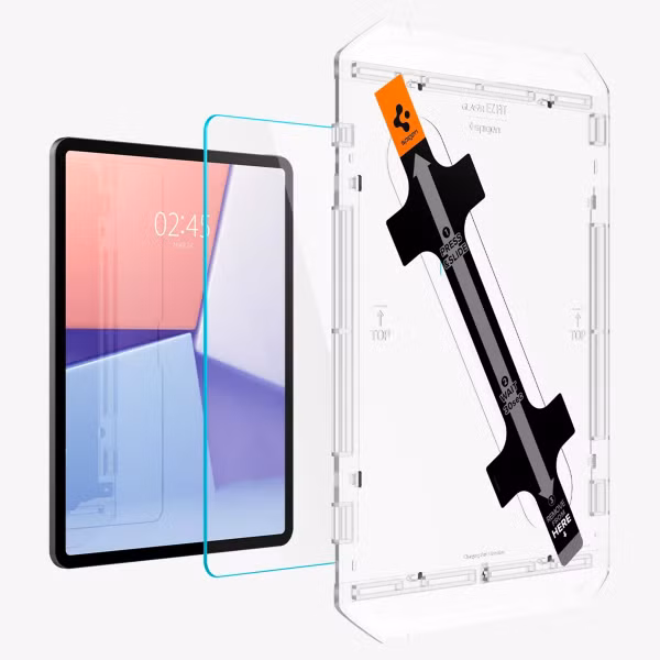Spigen Protection d'écran en verre trempé GLAStR EZ Fit + Applicator iPad Air 13 pouces (2024) M2