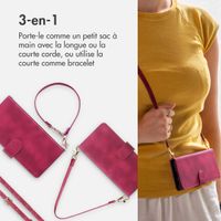 imoshion Etui de télephone portefeuille avec cordon Samsung Galaxy S25 Plus - Rouge