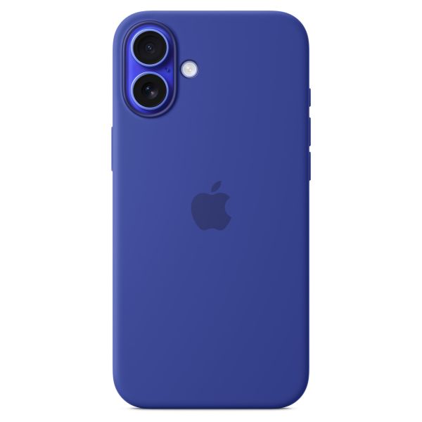 Apple Coque en silicone MagSafe Apple iPhone 16 Plus - Ultramarine