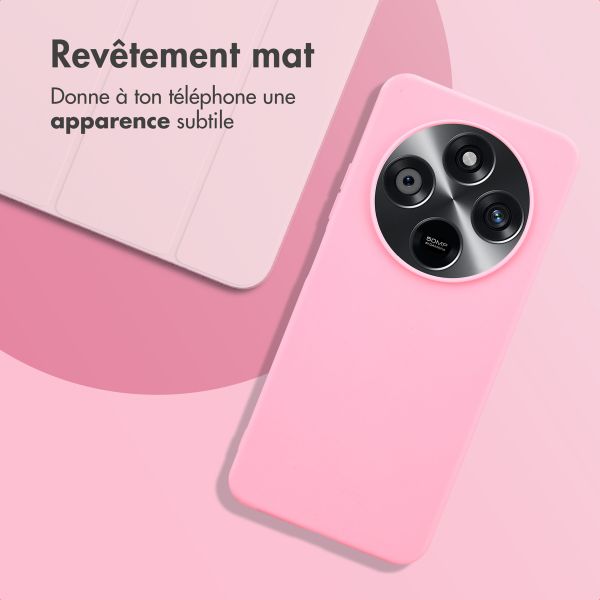 imoshion Coque Couleur Xiaomi Redmi 14C - Bubblegum Pink