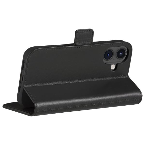 dbramante1928 Étui de télephone portefeuille Apple iPhone 16 - Noir