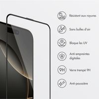 Accezz Protecteur d’écran en verre trempé + Applicateur Apple iPhone 16 Pro