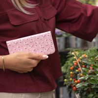 imoshion Étui de télephone portefeuille Design Apple iPhone SE (2022 / 2020) / 8 / 7 / 6(s) - Blush Berries