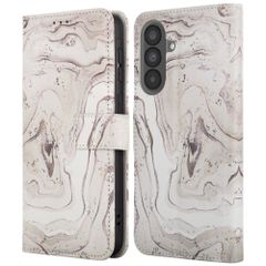 imoshion Étui de télephone portefeuille Design Samsung Galaxy A57 (5G) - Sandy Marble