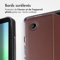 Accezz Coque tablette Classic Samsung Galaxy Tab A11 Plus - Marron