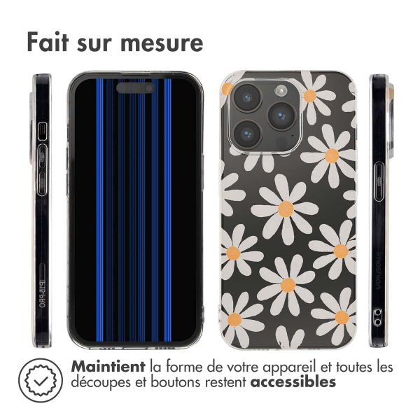 imoshion Coque Design Apple iPhone 15 Pro - Daisy Flower