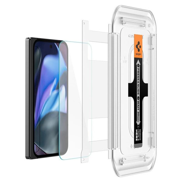 Spigen Protection d'écran en verre trempé GLAStR Fit + Applicator 2-pack Google Pixel 9 Pro Fold