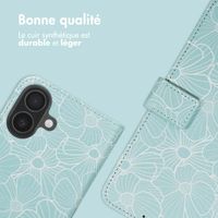 imoshion Étui de télephone portefeuille Design Apple iPhone 17 - Botanica