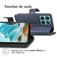 imoshion Étui de télephone portefeuille Motorola Edge 60 Fusion - Bleu foncé