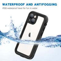 Redpepper Coque imperméable Dot Plus iPhone 13 Mini - Noir