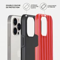 Burga Coque Tough MagSafe Apple iPhone 15 Pro - Pomegranate