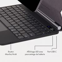 Accezz Clavier Bluetooth magnétique Apple iPad Pro 11 (2025) M5 / (2024) M4 - QWERTY / NL - Noir