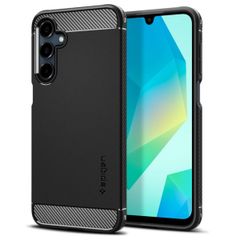 Spigen Coque Rugged Armor Samsung Galaxy A16 - Matte Black