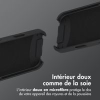 imoshion Coque arrière Color avec cordon amovible et MagSafe Apple iPhone 17 - Noir