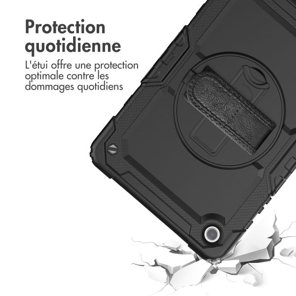 Accezz Coque arrière Defender XT Samsung Galaxy Tab A9 Plus - Noir