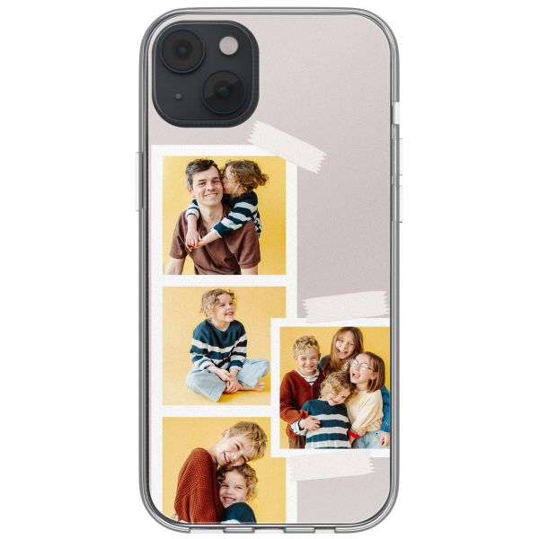 Coque personnalisée avec pellicule N°1 iPhone 14 - Transparent