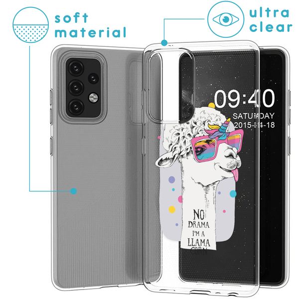 imoshion Coque Design Samsung Galaxy A52(s) (5G/4G) - Lamacorn