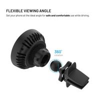 Fixed MagCool - Support de téléphone de voiture - Grille de ventilation - MagSafe - Chargeur sans fil - Noir