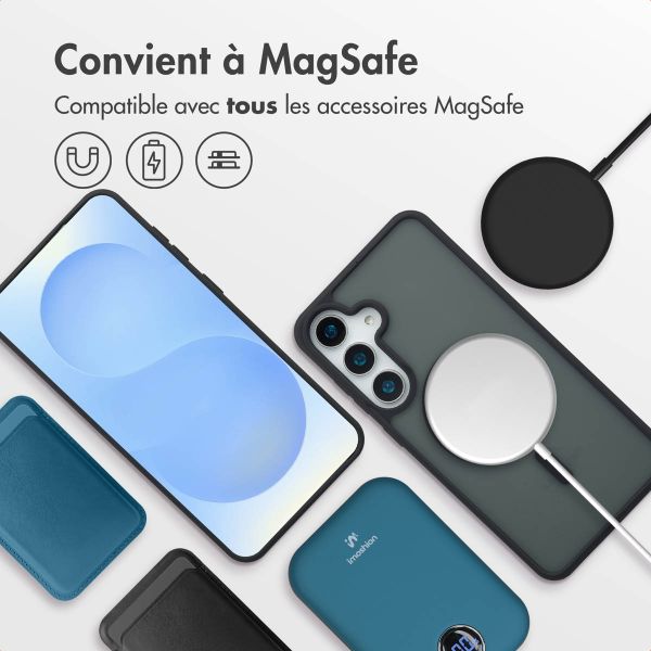 imoshion Coque Color Guard avec MagSafe Samsung Galaxy S25 - Noir