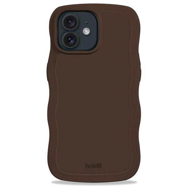 Holdit Coque Wavy iPhone 12 / 12 Pro - Chocolate