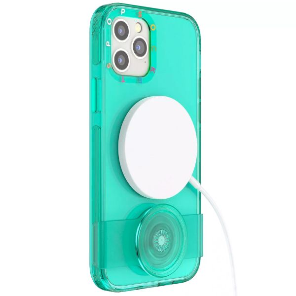 PopSockets PopCase iPhone 12 (Pro) - Vert