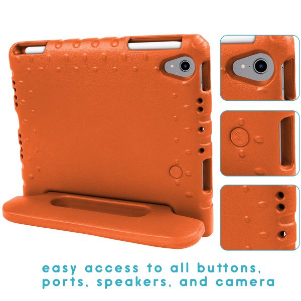 imoshion Coque kidsproof avec poignée iPad Mini 7 (2024) / iPad Mini 6 (2021) - Orange