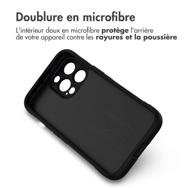 imoshion Coque arrière EasyGrip iPhone 13 Pro - Noir