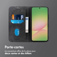 imoshion Étui de téléphone portefeuille Slim Samsung Galaxy A36 - Noir