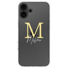 Coque avec votre propre photo et/ou texte Apple iPhone 16 - Letter