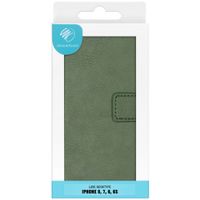 imoshion Étui de télephone portefeuille Apple iPhone SE (2022 / 2020) / 8 / 7 / 6(s) - Vert