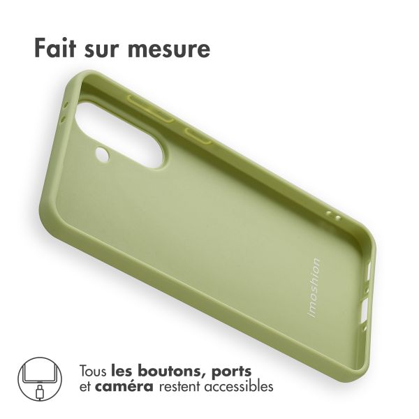 imoshion Coque Couleur Samsung Galaxy A36 - Olive Green